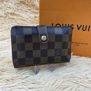 Louis Vuitton Damier Ebene Viennois Wallet